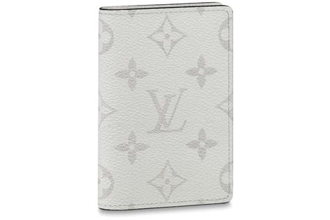 louis vuitton pocket organizer white.